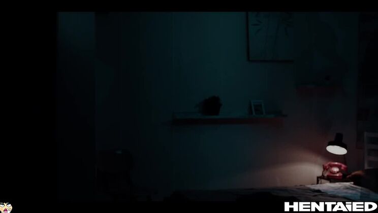 [Hentaied] - Alissa Foxy Takes Blowjob and Creampie Under The Bed - Alissa Foxy