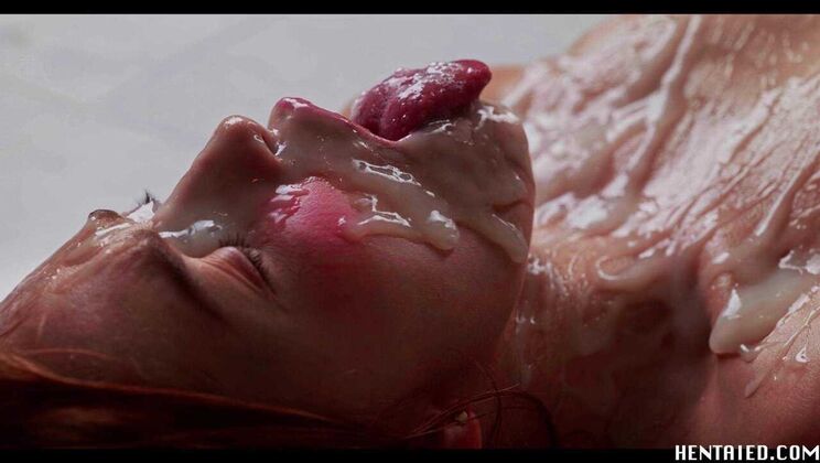 [Hentaied] - Jia Lissa Twins – Dirty Maid Squirts and Takes Bukkake - Jia Lissa