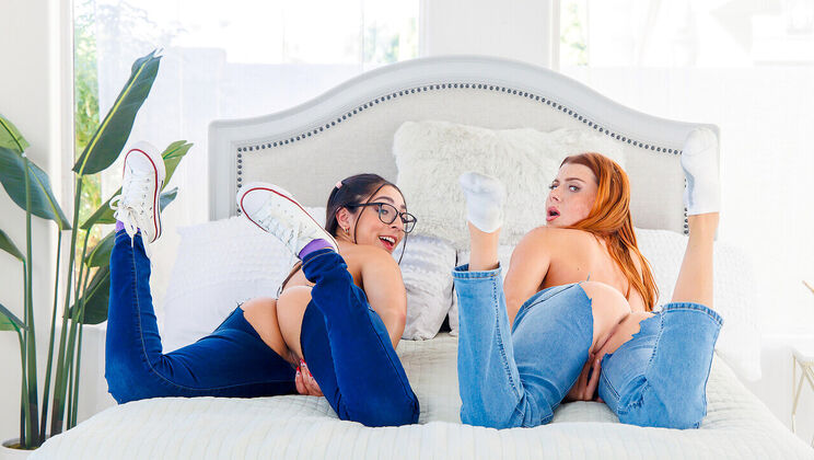 [StepSiblingsCaught] - Stepbro’s Dick Payment - FFM Threesome with Stella Luxx - Victor Ray - Madison Wilde - Stella Luxx