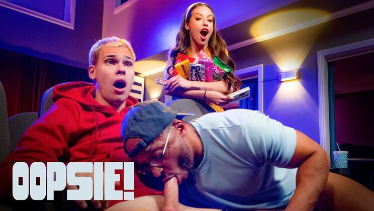 [Oopsie!] - Hairy Pussy Licking and Face Sitting with Dillon Diaz and Tony Sting - Dillon Diaz - Spencer Bradley - Tony Sting