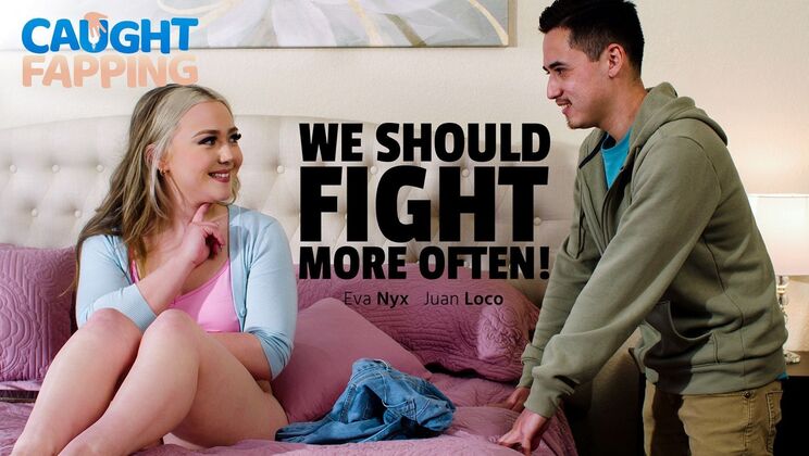 [CaughtFapping] - Hot Blonde Eva Nyx Sucks and Rides Juan Loco's Huge Dick Doggystyle - Juan Loco - Eva Nyx