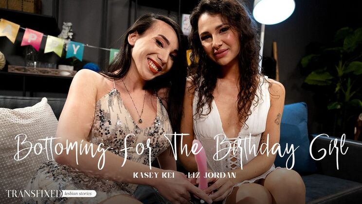 [Transfixed] - Interracial Anal – Shemale Fucks Girl with Creampie - Kasey Kei - Liz Jordan