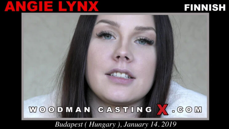 [WoodmanCasting] - Angie Lynx Gets Anal and Cumshot - Angie Lynx