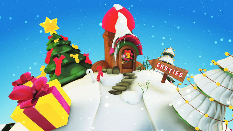 [Ersties] - Blonde Laney & Tattooed Olive’s Advent Face Sitting Fun