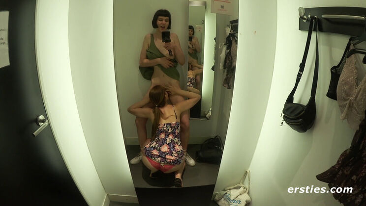 Steamy Hairy Session with Delfine and Sally B