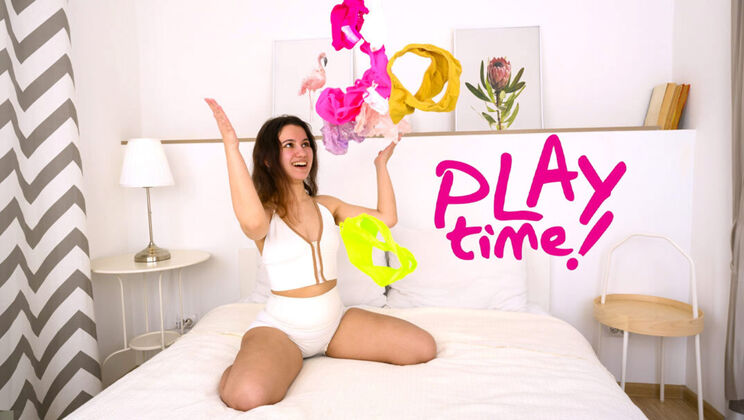 [ClubSweethearts] - Sunny May's hot solo masturbation - Sunny May