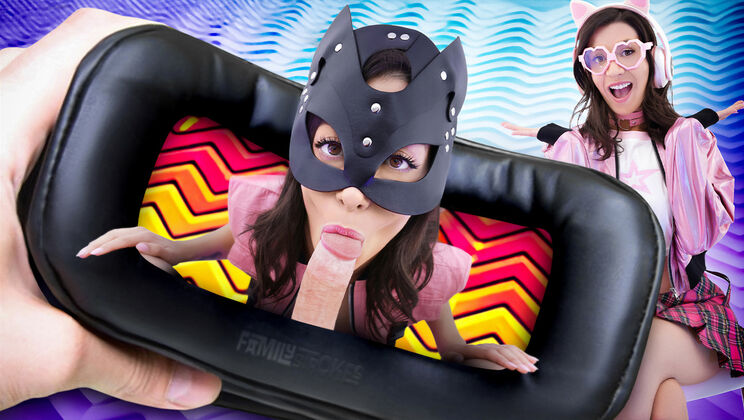 Natalie Brooks Sucks and Gets Creampie in VR