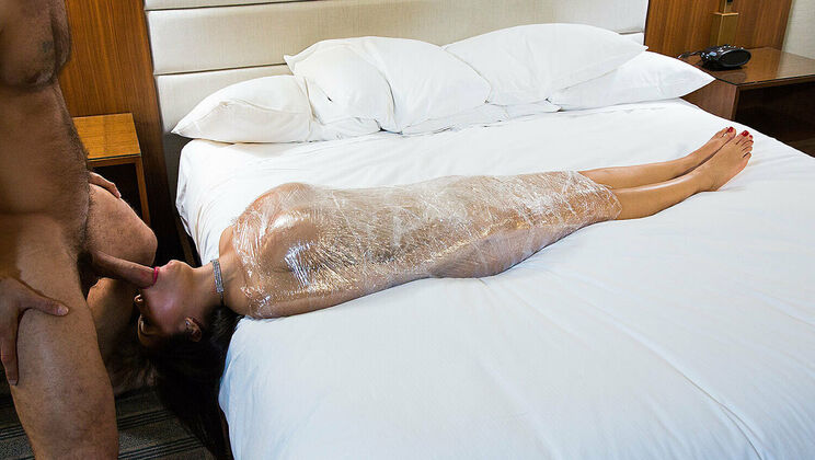 Gia Milana gets pounded rough in lingerie and stockings