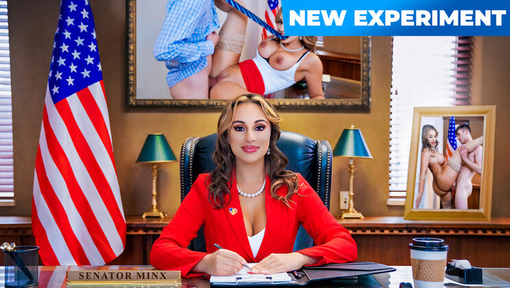 [MylfLabs] - Political roleplay turns into wild fucking with Monica Minx - Enzo East - Monica Minx