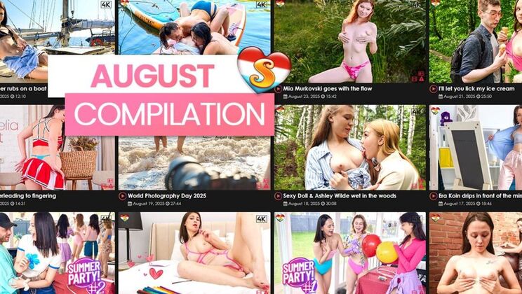 [ClubSweethearts] - Euro Adult Video Compilation August 2025 - Hazel Grace - Jessica Neight - Marry A - Britney Spring - Nataly B - Martin Spell - Megan Cox - Nika Murr - Blair Venimore - Ray Adler - Mia Murkovski - Sumiko Smile - Megan Murkovski - Robin Scherbatsky - Elloise Arti - Roxy Muray - Anastaysha Bee - Lola Desire - Sonja P - Henk Classic - Lolitta Moreau - Bonnie Woods - Elina Sable - Lexy Montana - Alena Sis - Matt Ray - Goldie E - Cipriana Maxima