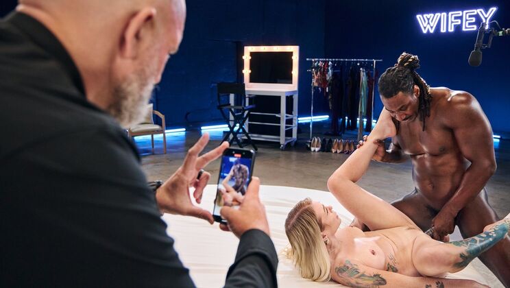 Hotwife in Heels Takes Big Black Cock