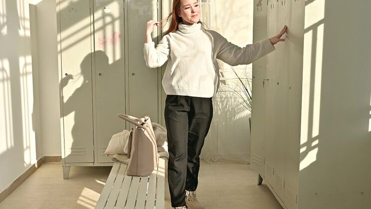 Naughty Nurse Nicole: Double Penetration and Facial After Threesome