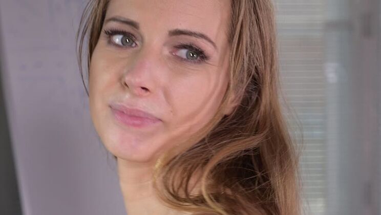 [PornWorld] - Shaved Pussy Cop Kinuski Masturbates in Lingerie and Miniskirt - Jay Snakes - Kinuski Kakku