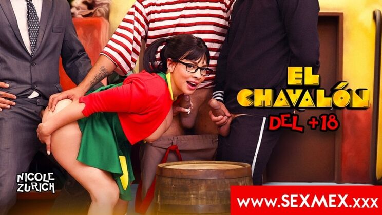 [SEXMEX] - Part 2: Threesome Party with Brunette MILFs