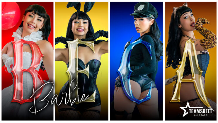 [TeamSkeetAllStars] - Slim-Thick Beca Gets Pussy Eating - Charles Dera - Beca Barbie