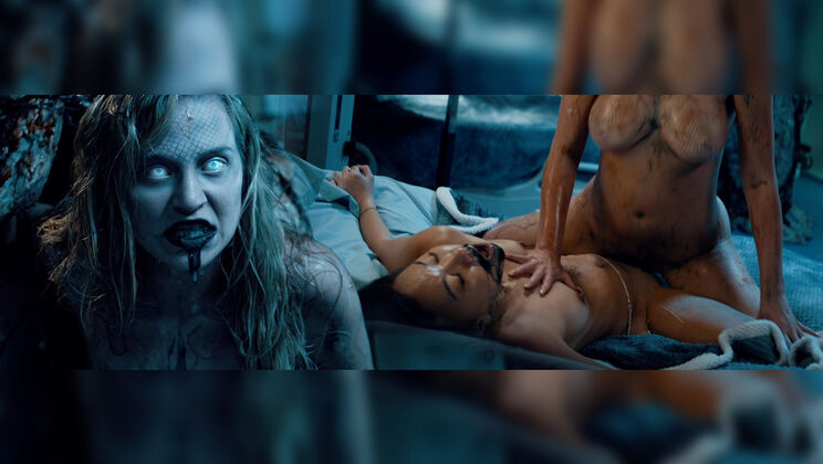 [Parasited] - Kimmy Kim and Blake Blossom Innocent Face Lesbian Sex - Blake Blossom - Kimmy Kim