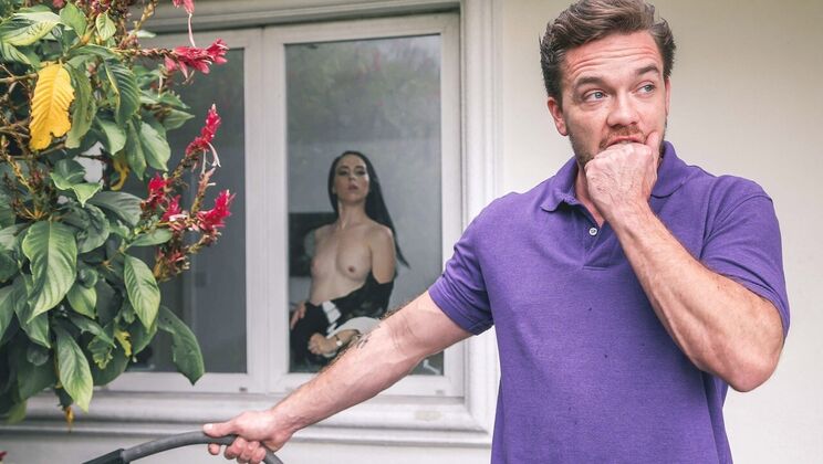 [DigitalPlayground] - Natural Tits Maid Gets Facial From Kyle Mason - Kyle Mason - Bambi Black