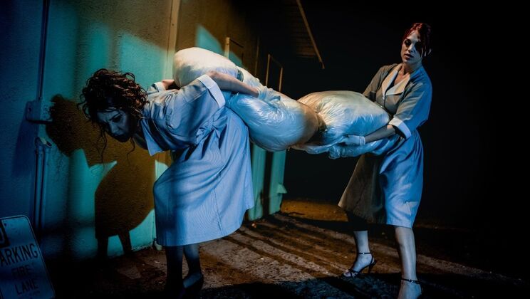 [DigitalPlayground] - Redhead Molly Stewart Licks Brunette Elena Koshka's Small Ass & Pussy - Elena Koshka - Molly Stewart