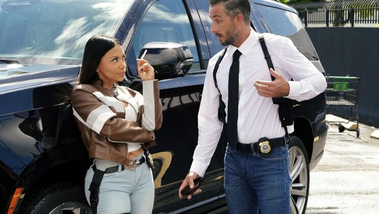 [DigitalPlayground] - Part 2: Big Ass Brunette Takes Big Cock Deepthroat & Doggystyle - Lucas Frost - Brandy Salazar