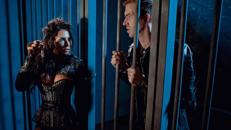 [DigitalPlayground] - Madison Ivy Takes a Big Cock in Prison - Blowjob, Cowgirl, Cum on Face - Danny D - Madison Ivy