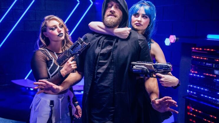 Enhanced Big Tits Blondes Jewelz Blu & Kayley Gunner Lesbian 69