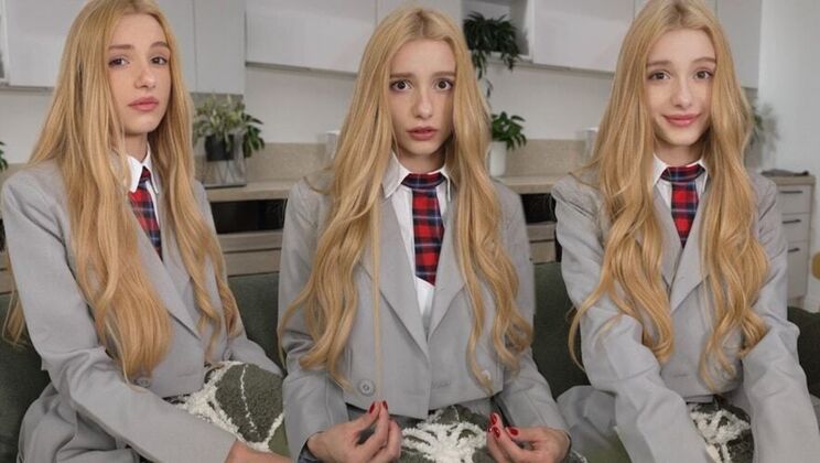 [PornForce] - Rough Sex with Blonde Carla Cute at Clinic - Carla Cute