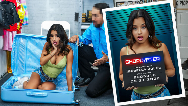 [Shoplyfter] - Skinny Brunette Isabella Jules Rough Sex - Juan Largo - Isabella Jules