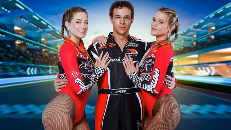 [StepSiblings] - Ready, Set, Suck! River & Chloe's Disgusted Obedient Deepthroat BJ - River Lynn - Jayden Marcos - Chloe Rose