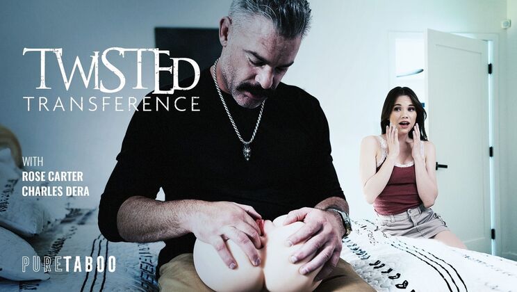 [PureTaboo] - Shaved Brunette Teen Fingering & Rough Sex Toys - Charles Dera - Rose Carter