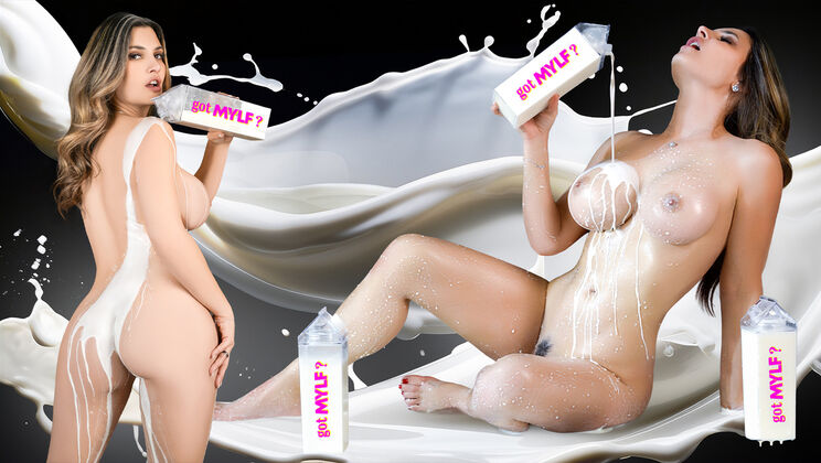 Jayden Marcos Covers Krystal Sparks in Milk and Cum