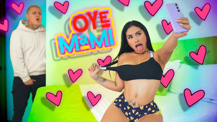 Horny Latina Rides Young Papi