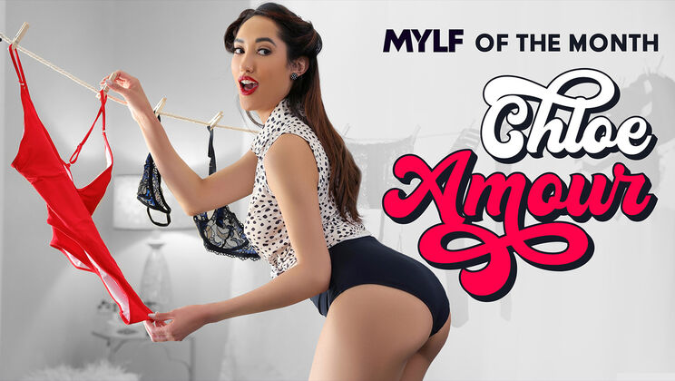 Latina MILF Chloe Amour Gets Cum in Mouth on Happy MILF Day