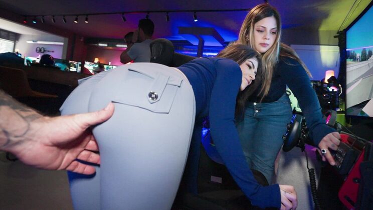 Cowgirl Ride for GI Joey at the Arcade