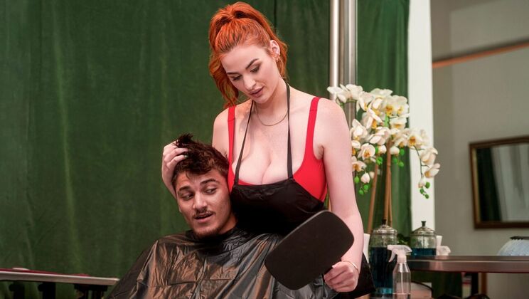 Big Cock Blowjob with Hair Pulling Action